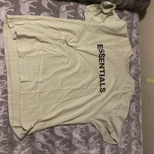 Fear of good essential short sleeve beige